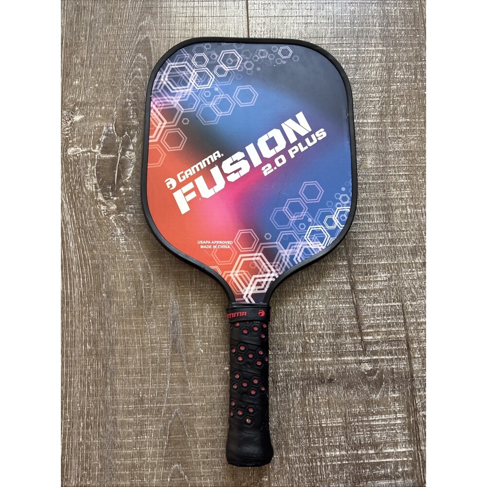 Gamma Fusion 2.0 Plus Pickleball Paddle-Textured Fiberglass Face-USAPA Approved